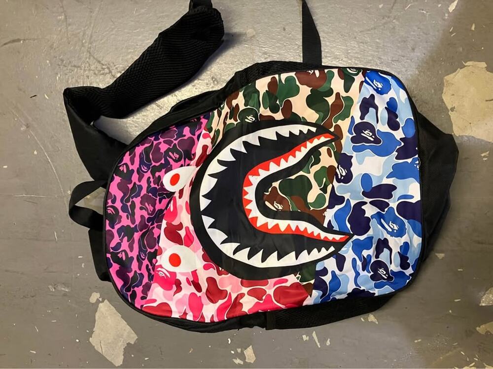 Shark Camo Sling Backpack
